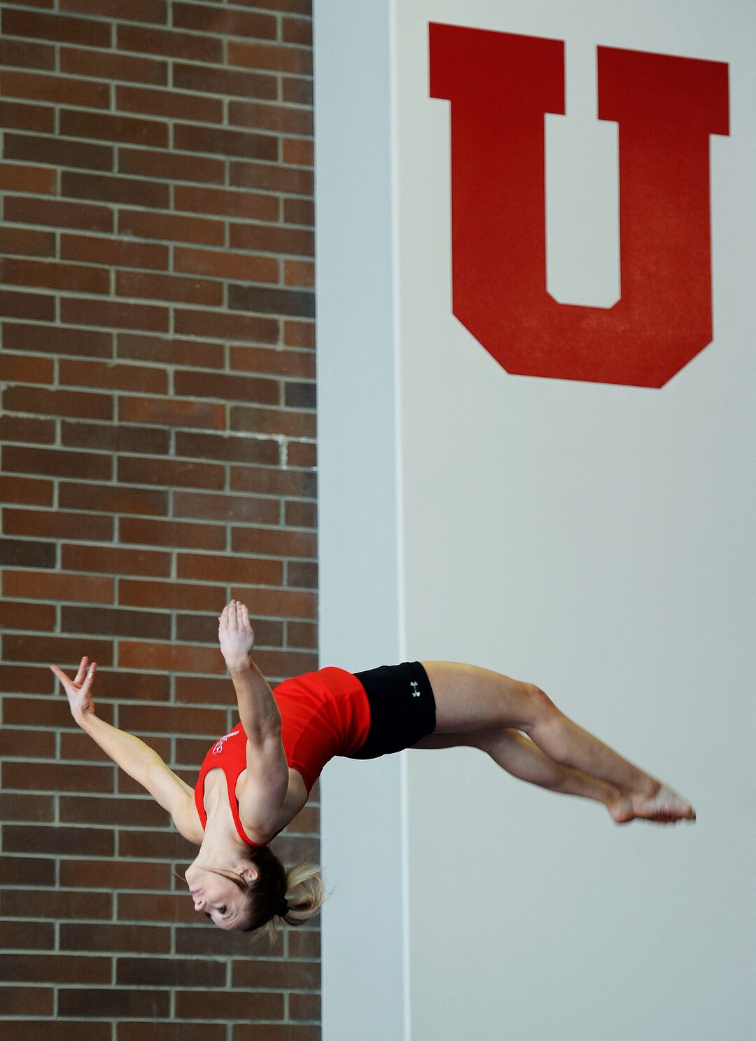 Steve Griffin / The Salt Lake TribuneUniversity of Utah gymnast MyKayla Skinner during practice at Dumke gymnastics practice facility on the campus of the University of Utah Salt Lake City Thursday January 5, 2017. 