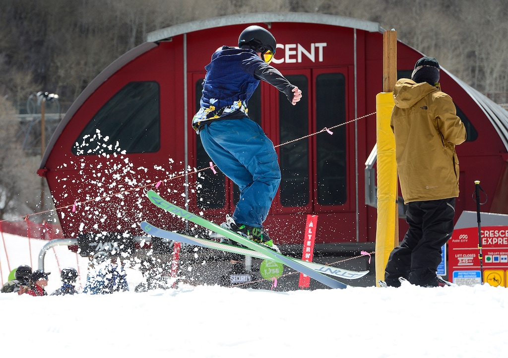 [Scott Sommerdorf   |  The Salt Lake Tribune] Skiers enjoyed the spring conditions on the last day of skiing at Park City on Sunday, April 10, 2016.  The final 'significant' snowfall of the 2023-24 season is forecast for this weekend, with some areas expected to see more than a foot and a half of snow.