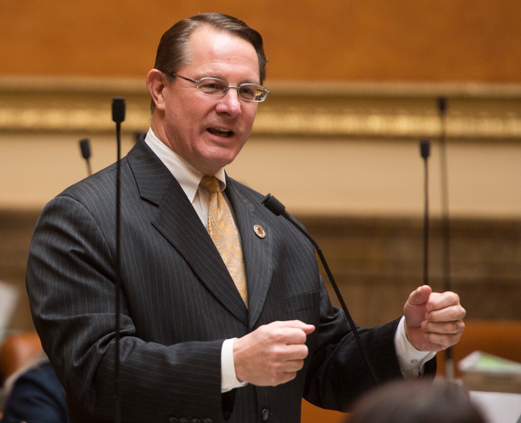 Rick Egan  |  The Salt Lake Tribune

Rep. Ken Ivory talks about a bill he sponsored at the Capitol, Friday, February 17, 2017.