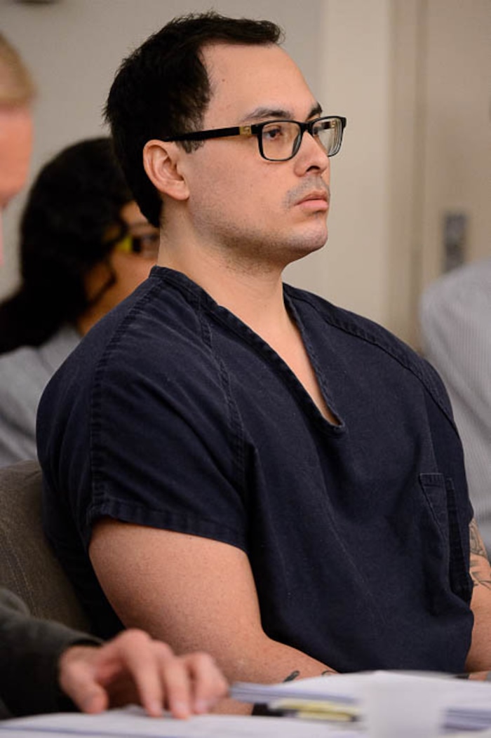 (Trent Nelson | The Salt Lake Tribune)
Jason Black, who shot and killed 24-year-old Natalia Casagrande before stealing marijuana, guns and cash, was sentenced by Judge Adam Mow in Salt Lake City, Tuesday April 10, 2018.