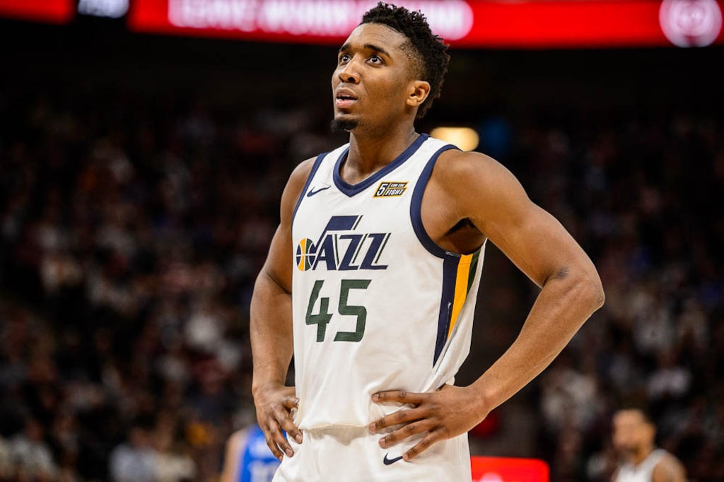 Jazz rookie Donovan Mitchell is free to make mistakes, as long as 