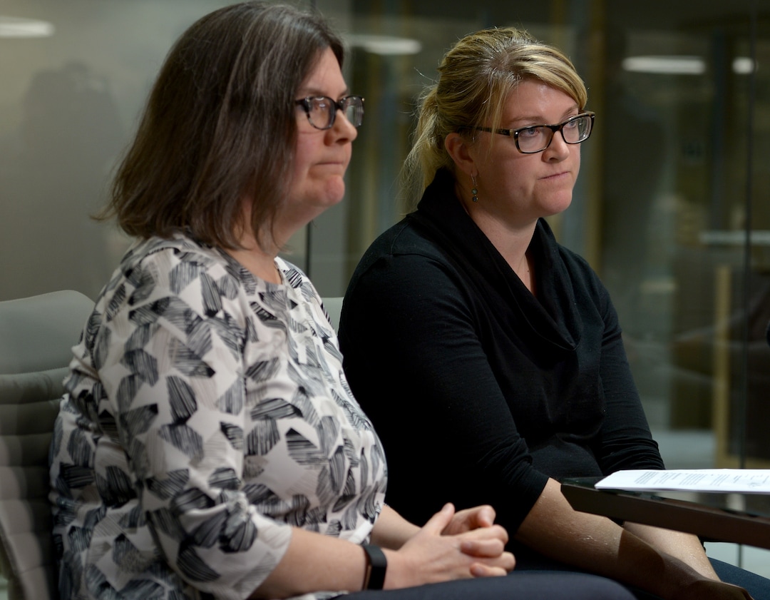 (Leah Hogsten  |  The Salt Lake Tribune) "I do not think the truth would've been told without the body camera footage," said Alex Wubbels, right, joined by her attorney Karra Porter. "That's a testament to the necessity for body cameras throughout our state." Detective Jeff Payne, who arrested University Hospital nurse Alex Wubbels, was fired October 10, 2017 and his watch commander on the day of the encounter, Lt. James Tracy, has been demoted, according to documents signed by Salt Lake City Police Chief Mike Brown that were delivered to the officers Tuesday. Payne aggressively arrested Wubbels on July 26, after she refused to allow him to draw the blood from an unconscious patient involved in a fiery crash in Cache County earlier in the day. Citing hospital policy, Wubbels had told Payne he could not draw the crash victimÕs blood because the man was not under arrest, Payne did not have a warrant, and he could not obtain consent from the unconscious man.