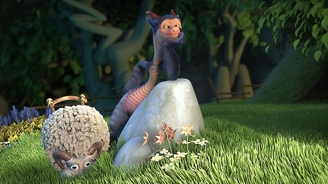 (Image courtesy BYU Center for Animation) Grendel lives a quiet life, for now, in a scene from "Grendel," a computer-animated short produced by students at Brigham Young University.