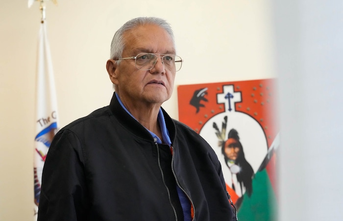 (Francisco Kjolseth | The Salt Lake Tribune) Ronald Wopsock, a member of the Uintah Band of the Ute Indian Tribe and a longtime tribal leader, died April 8, 2025, at age 72. Wopsock is credited with helping build the relationship between the tribe and the University of Utah — and helping create the agreement that allows the U. to use the Ute name for its athletic teams in exchange for scholarships for tribal members.