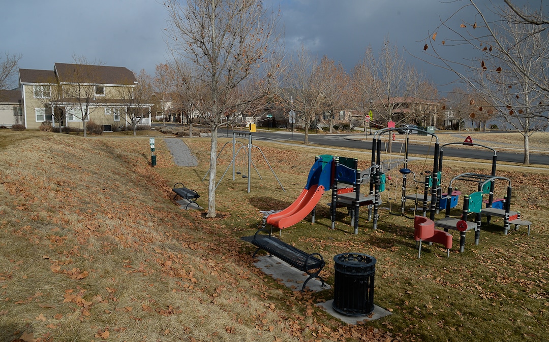 (Francisco Kjolseth  |  The Salt Lake Tribune) Daybreak, the 4,100-acre master planned community in South Jordan, illustrates the idea of blending higher density housing and walkable community design with ample amounts of open space as seen at Sunset Park. That "smart growth" land use approach is being required by Salt Lake County for a proposed development called Olympia Hills, a 933-acre residential and commercial project proposed west of Herriman.