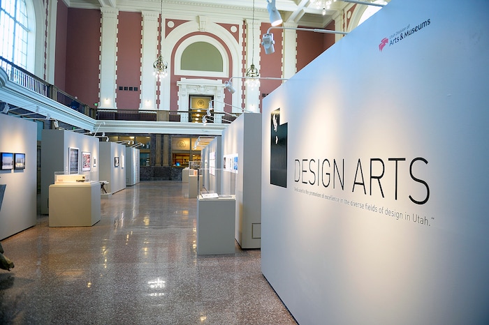 (Chris Samuels | The Salt Lake Tribune) The main exhibit space of a showcase for Utah Design Arts at the Rio Grande Depot in Salt Lake City, Sept. 12, 2019.