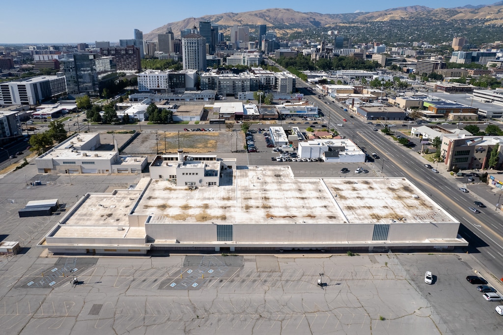 (Trent Nelson  |  The Salt Lake Tribune) The former Sears store site in Salt Lake City on Wednesday, Aug. 3, 2022.