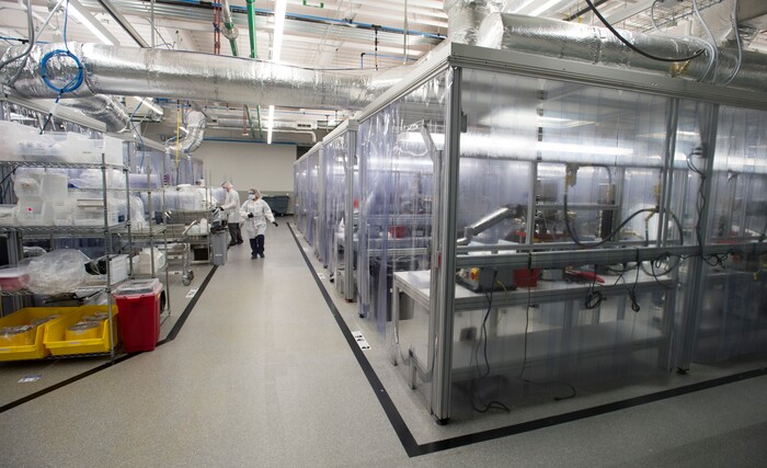 (Rick Egan  |  The Salt Lake Tribune)  BioFire Diagnostic at Research Park is one of the top performing companies in the Top Workplaces competition,Thursday, September 28, 2017.