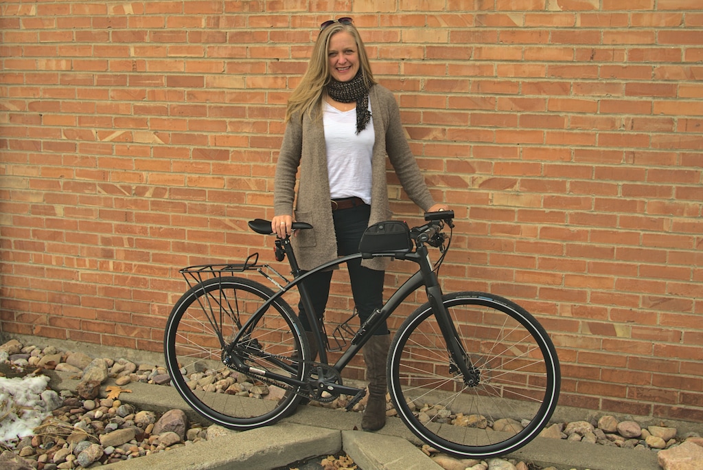 (Bike Utah) Jenn Oxborrow, who is the new executive director of Bike Utah, previously led the Utah Domestic Violence Coalition.