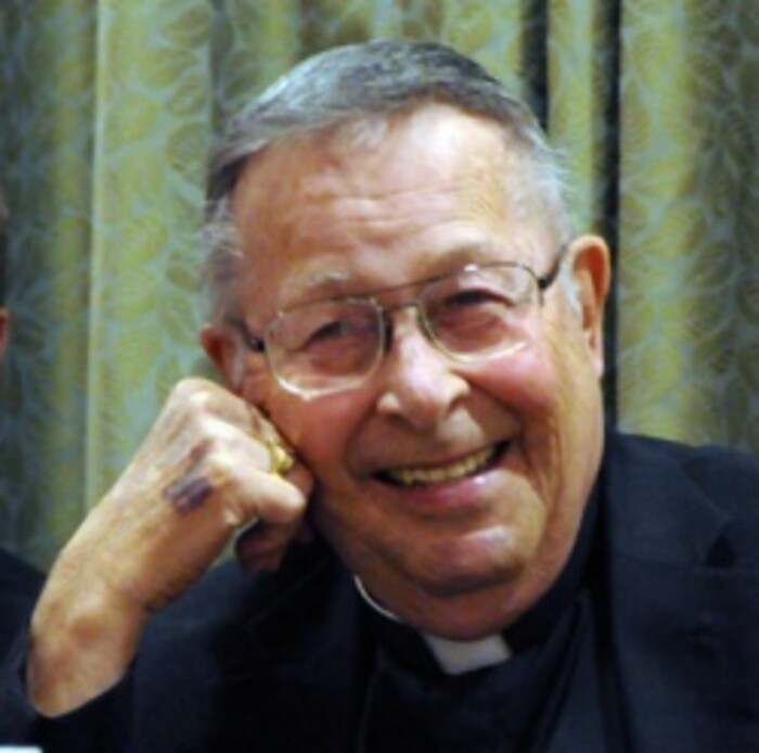 Monsignor Robert R. Servatius, seen in this undated courtesy photo, was a longtime pastor of Sandy’s Roman Catholic parish and editor of the Intermountain Catholic newspaper. He died Aug. 11, 2017,  at a South Jordan rehabilitation center. Servatius was 79.