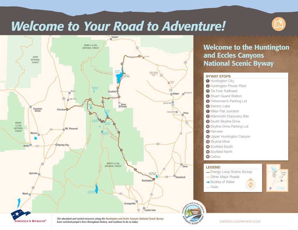 Us Scenic Highways Map Where To Take A Scenic Drive In Each Of The 50