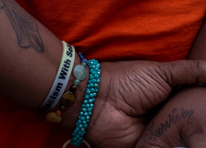 (Leah Hogsten | The Salt Lake Tribune) Black Lives Matter supporters and Salt Lake Equal Rights Movement members march from the Capitol to Washington Square on Monday, August 31, 2020 calling for justice for Jacob Blake who was shot in the back by police in Kenosha, Wisconsin on August 23rd.