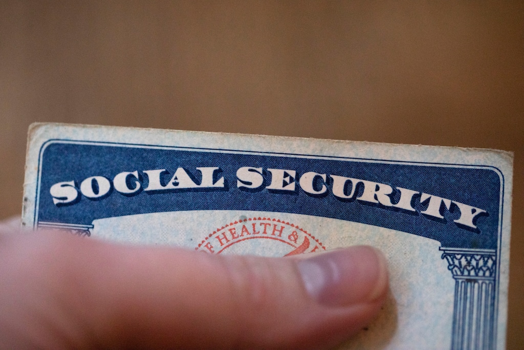 FILE - A Social Security card. (AP Photo/Jenny Kane, File)
