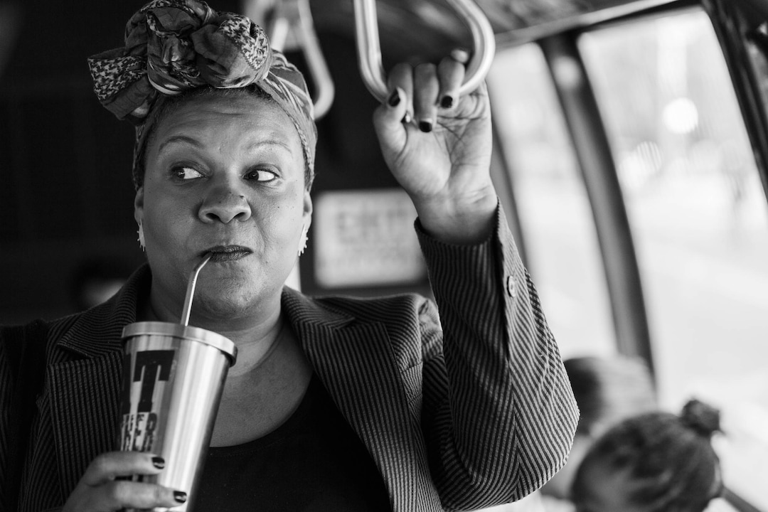 (Eric Branco  |  Netflix) Radha Blank wrote, directed and stars in "The 40-Year-Old Version," playing a once-promising playwright who aims to reinvent herself as a rapper.