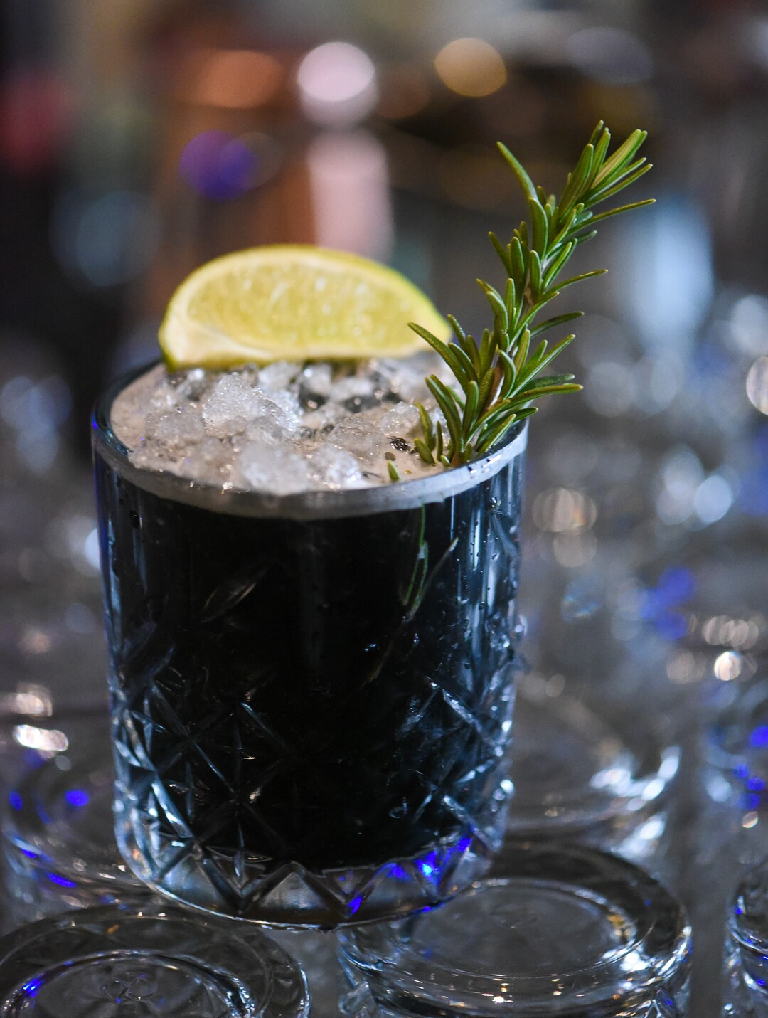 (Francisco Kjolseth  |  The Salt Lake Tribune)  A Black Widow drink at the new London Belle Supper Club, a new Salt Lake City bar named after Belle London, a famous Utah madam, at 321 S. Main.