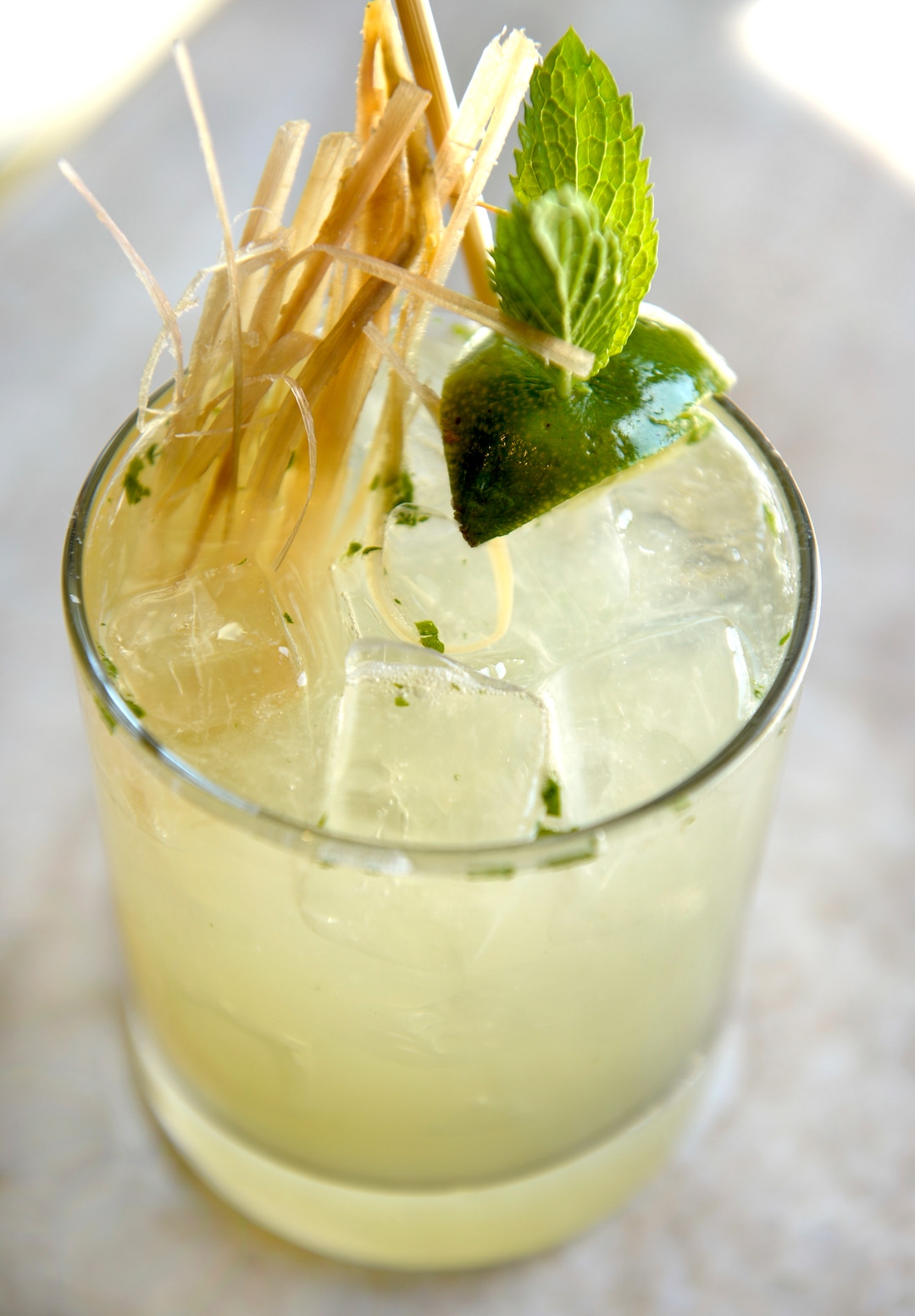 (Leah Hogsten  |  The Salt Lake Tribune)  Saola lemongrass mojito.  Saola restaurant, located in Cottonwood Heights, serves cuisine from VietnamÕs three regions, using locally sourced ingredients.