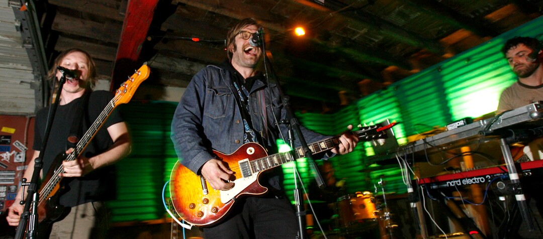 (Rick Egan | The Salt Lake Tribune)   Eric Corson and John Roderick and Mike Squires of  The Long Winters, play Kilby Court on Wednesday, April 11, 2007.