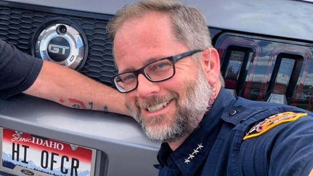(Moab Police Department Facbook via FOX 13) Bred Edge is being replaced as the Moab chief of police.