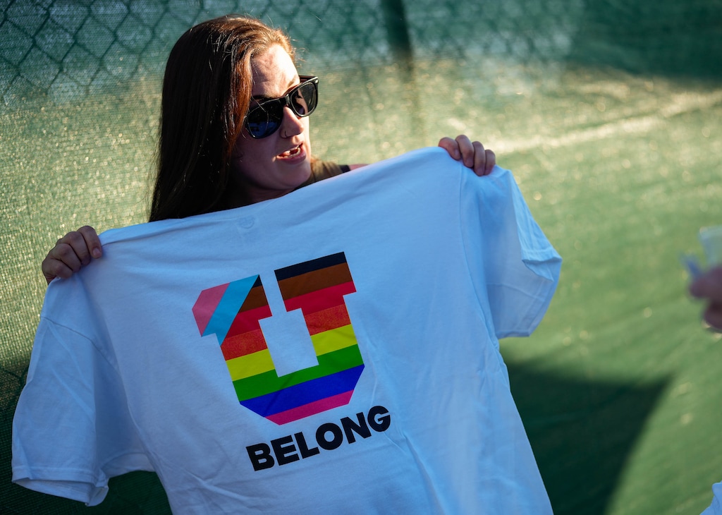 (Francisco Kjolseth | The Salt Lake Tribune) Students, faculty, staff and alumni came together on Friday, June 28, 2024, to mourn the closing of the University of Utah's LGBT Resource Center under the state's new anti-DEI law.