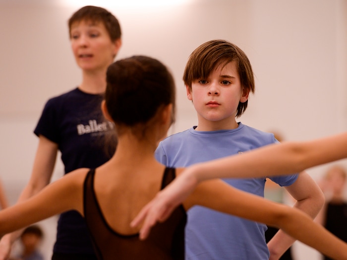 Leah Hogsten  |  The Salt Lake Tribune  Gerard  Hernandez has found joy and healing in ballet, dancing on partial scholarship with Ballet West Academy. Hernandez has also danced in The Nutcracker with Ballet West for the past three years, including this year's part as a "Sneak Boy" party scene dancer.