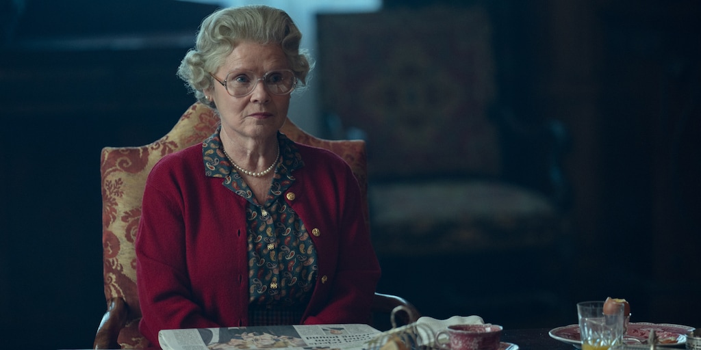 (Netflix) Imelda Staunton as Queen Elizabeth II in Season Six of "The Crown."