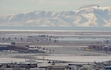(Chris Samuels | The Salt Lake Tribune) Salt Lake City International Airport in January 2024. The parents of Kyler Efinger are suing Salt Lake City, saying the airport lacked safeguards to prevent the young man's death when he suffered a manic episode and crawled into a jet engine.
