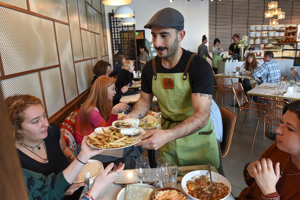 (Francisco Kjolseth | Tribune file photo)
Moudi Sbeity, chef and co-owner of Laziz Kitchen, is one of five semifinalists for the James Beard Foundation's "Best Chef" award for the Mountain region.