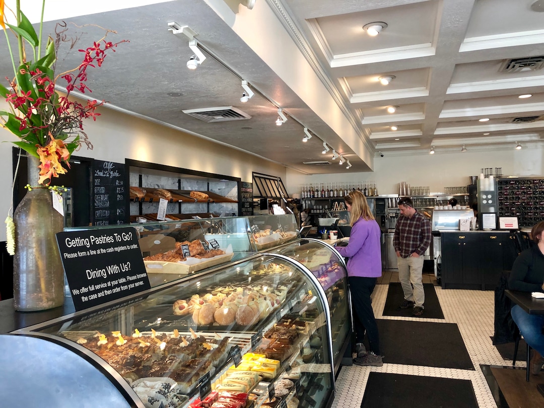 (Brodi Ashton | The Salt Lake Tribune) Fresh pastries fill the glass case at Gourmandise Bakery in Salt Lake City.