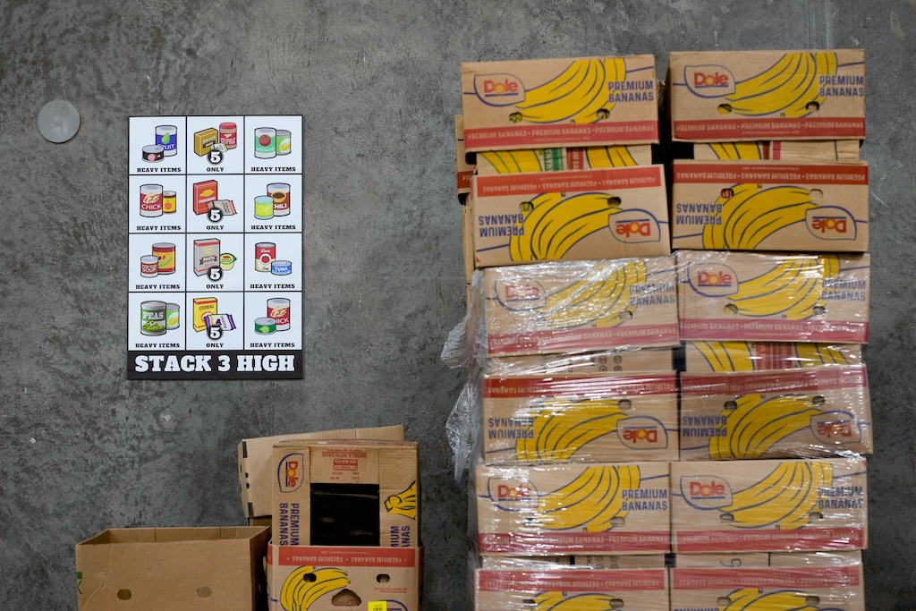 (Francisco Kjolseth  | The Salt Lake Tribune) The Utah Food Bank kicks of a statewide Feed Utah food drive on Wednesday, March 12, 2025. 