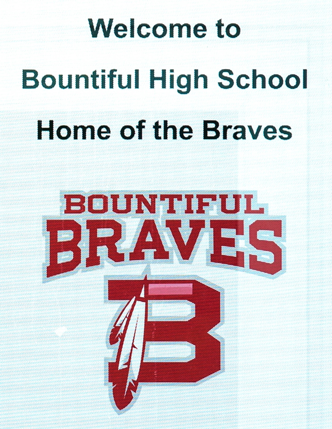 (Rick Egan  |  The Salt Lake Tribune)    Bountiful High School, home of the Braves,  Monday, July 6, 2020.