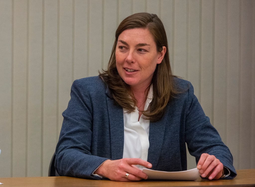 (Rick Egan  |  The Salt Lake Tribune)    Bountiful City Councilwoman Kate Bradshaw at the Bountiful City Council Meeting, Tuesday, Nov. 19, 2019.