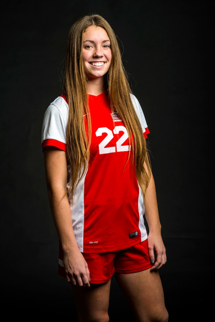 (Chris Detrick  |  The Salt Lake Tribune)  American Fork's Jamie Shepherd poses for a portrait Wednesday, December 13, 2017.  