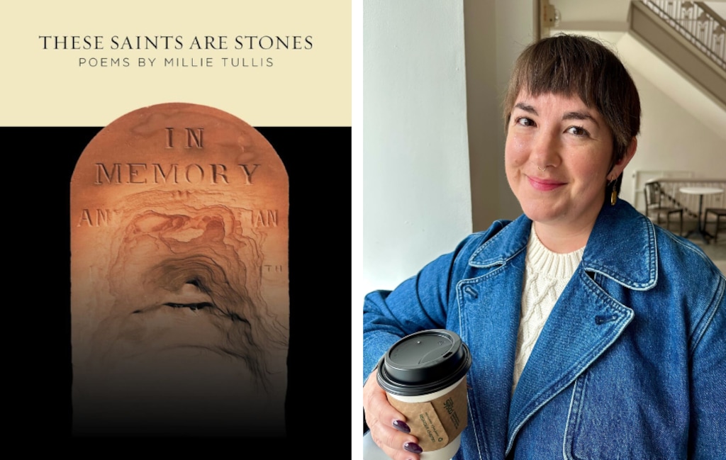 (Millie Tullis) In her debut book of poetry, "These Saints Are Stones," Millie Tullis, who identifies as "culturally Mormon," grapples with the ghosts of her family's pioneer past.