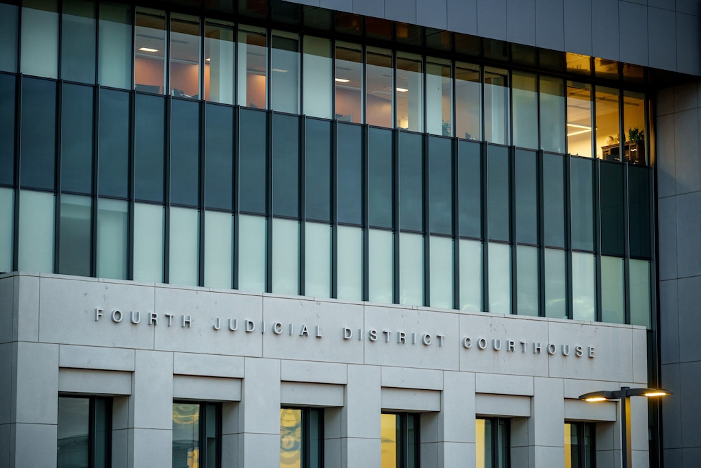(Trent Nelson  |  The Salt Lake Tribune) The Fourth District Courthouse in Provo on Monday, Sept. 29, 2025.