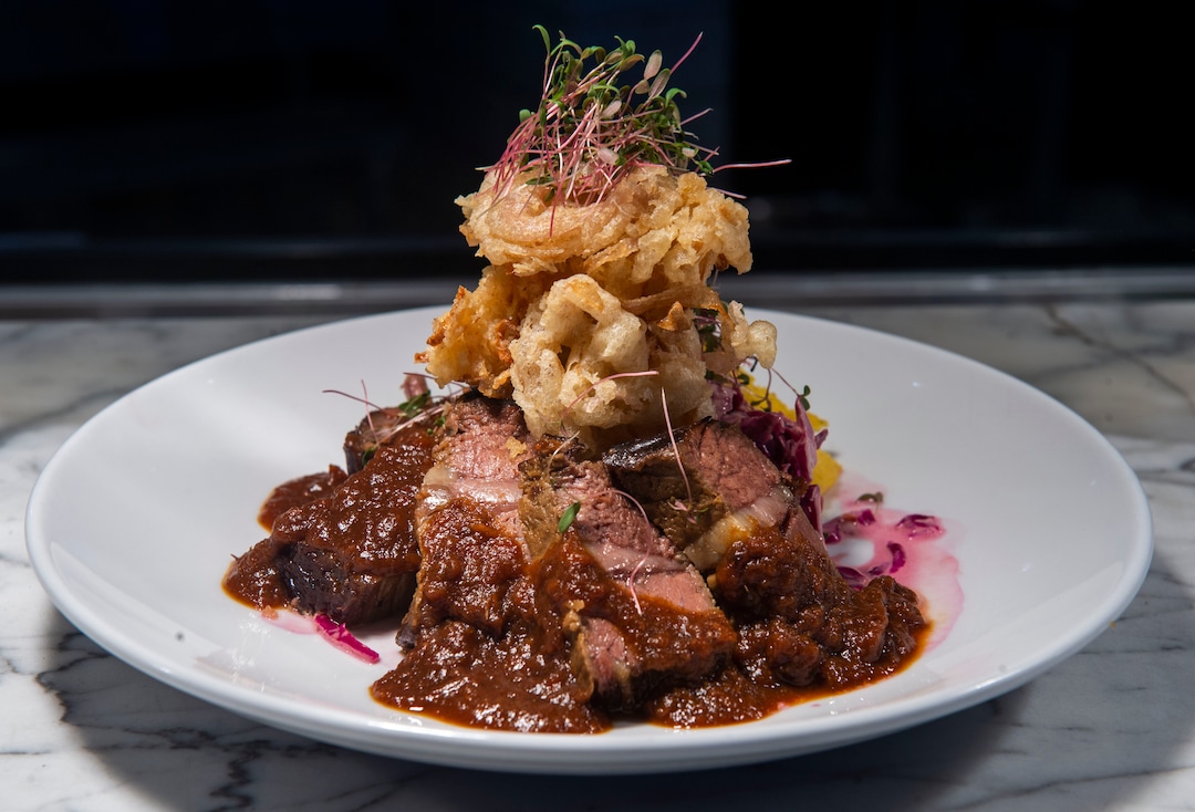 (Rick Egan  |  The Salt Lake Tribune)      Raclette aka The "Winter Charcuterie" at OneOEight, a new bistro on the corner of 1300 South and 1700 East in Salt Lake City, Thursday, March 7, 2019.