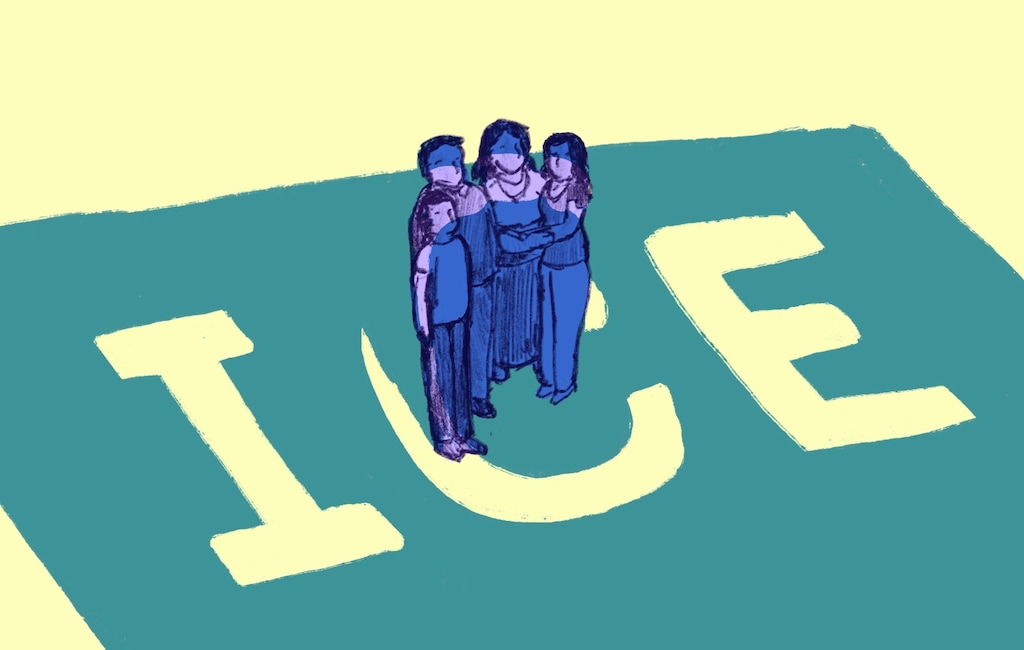 (Illustration by Christopher Cherrington  |  The Salt Lake Tribune) Originally from Venezuela, a mother, father, son and daughter-in-law who said they all came to Utah last year on humanitarian parole have since been told to leave the country.