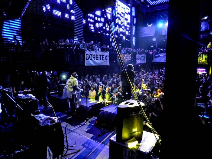 (Erin Alberty | The Salt Lake Tribune) George Clinton and Parliament Funkadelic perform for Outdoor Retailer show attendees at a party Jan. 25, 2018 in the Temple Nightclub in Denver.