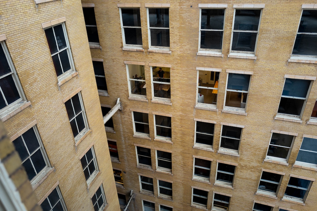 (Trent Nelson  |  The Salt Lake Tribune) 
Hines, the global real estate firm that owns the Kearns Building, has launched a $25 million renovation of the 108-year-old building at 136 South Main Street in Salt Lake City.