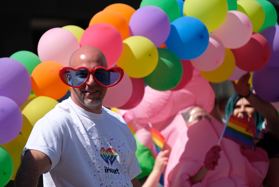 (Francisco Kjolseth  |  The Salt Lake Tribune)  Thousands participate in the Utah Pride Parade in Salt Lake City on Sunday June 2, 2019.