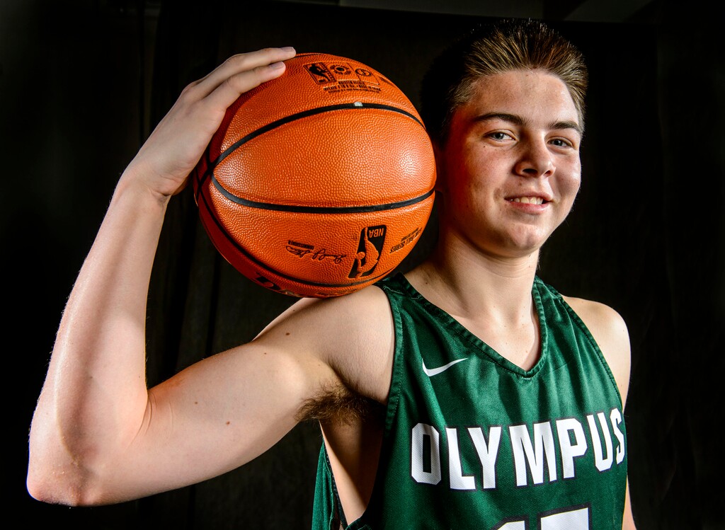 Steve Griffin | The Salt Lake Tribune
Rylan Jones, Olympus, in Salt Lake City Wednesday March 15, 2017.