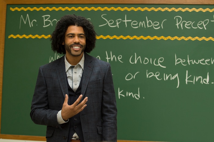 This image released by Lionsgate shows Daveed Diggs in a scene from "Wonder." (Dale Robinette/Lionsgate via AP)