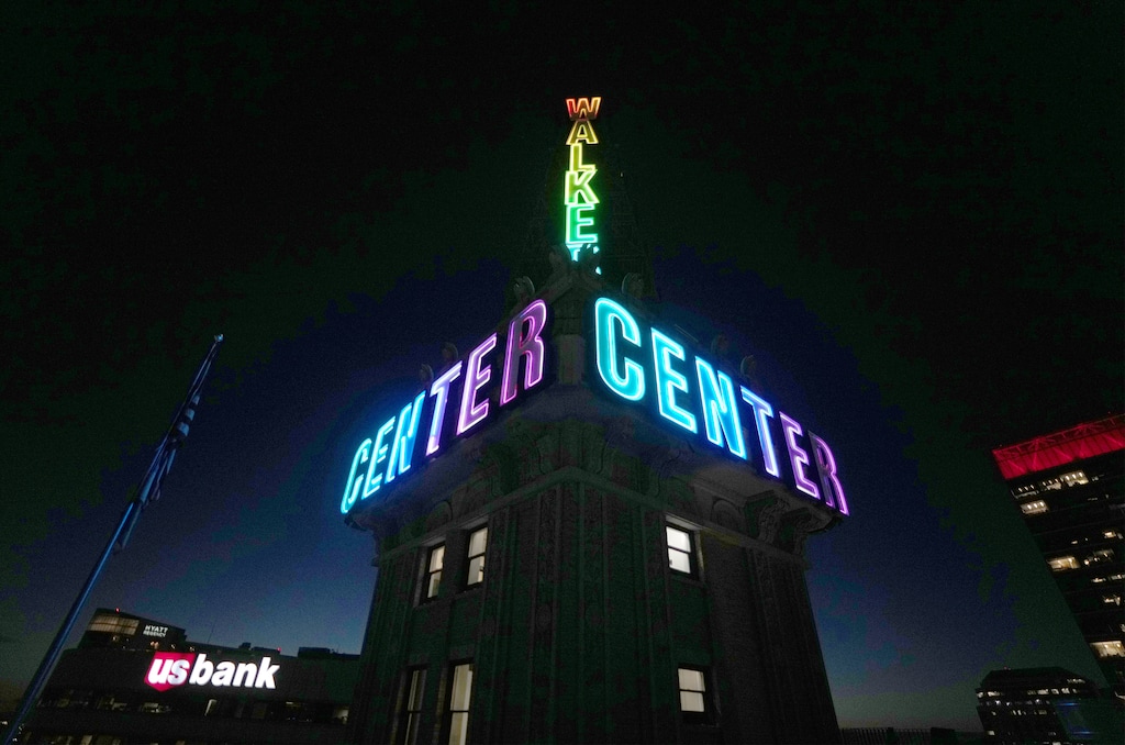 (Rick Egan | The Salt Lake Tribune) The Walker Center on Tuesday, July 29, 2025. The building's weather tower has been a beacon for Utahns for decades. 

