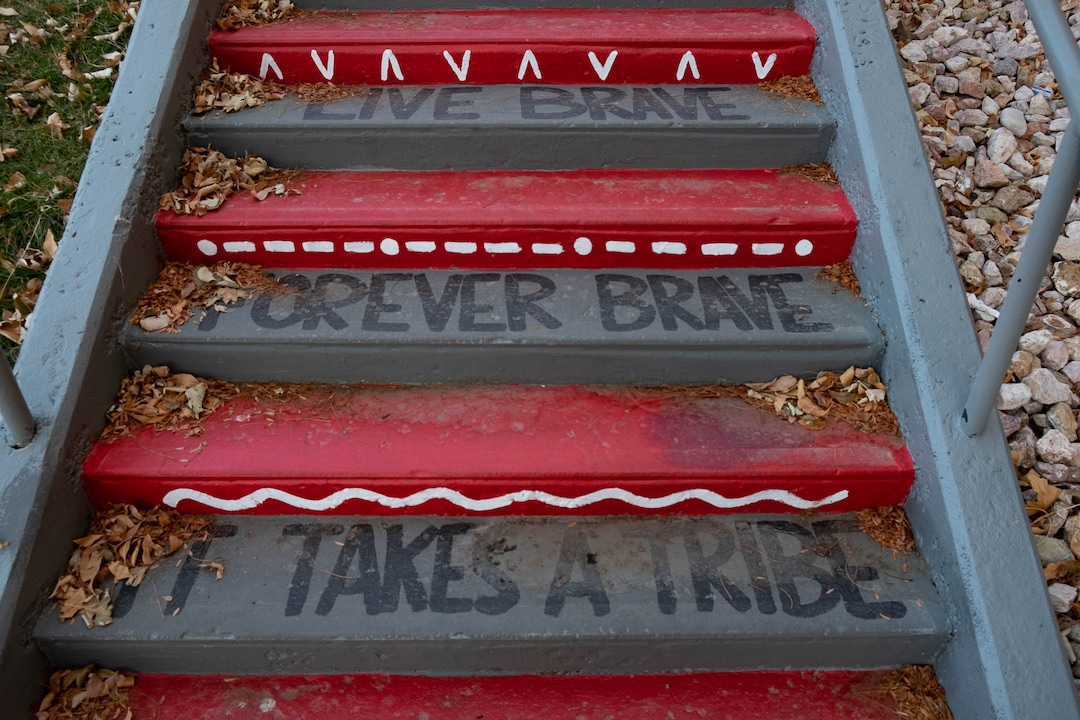 (Francisco Kjolseth  |  The Salt Lake Tribune) Sidewalks are pictured around Bountiful High on Monday, Nov. 30, 2020 after the school announced it would to retire The Braves name.