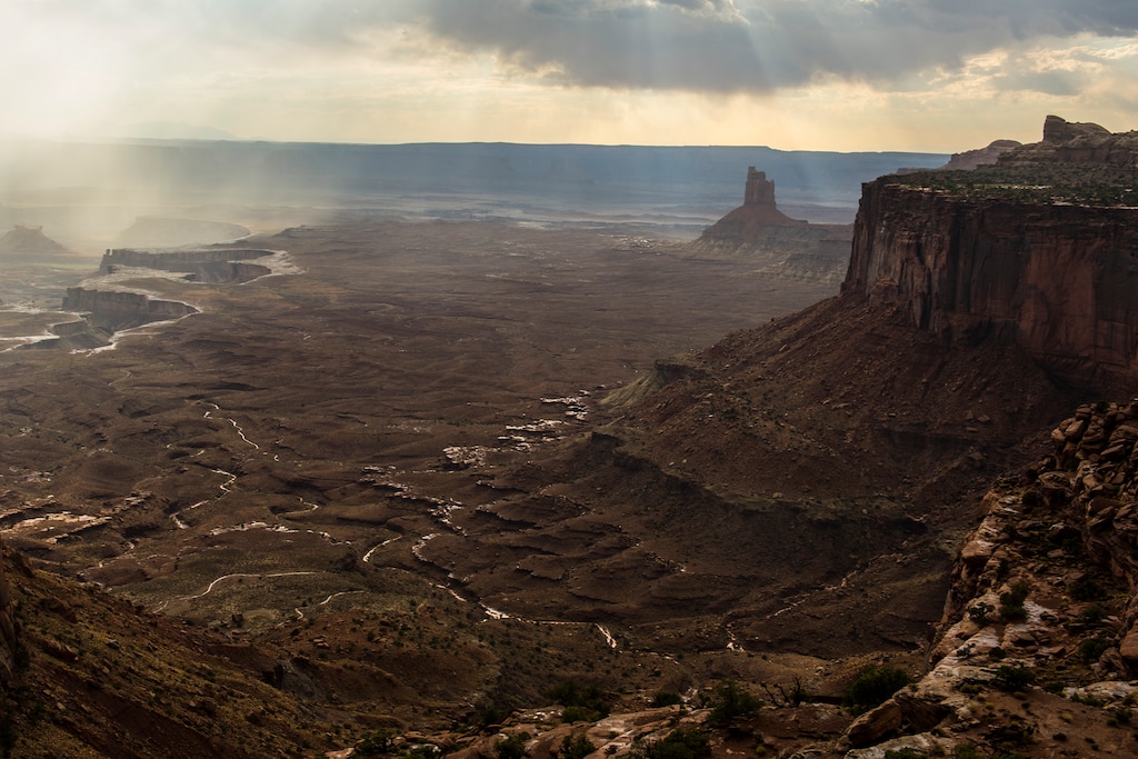 (Chris Detrick  |  Tribune file photo) Canyonlands National Park as seen from Orange Cliffs Overlook Wednesday August 24, 2016.