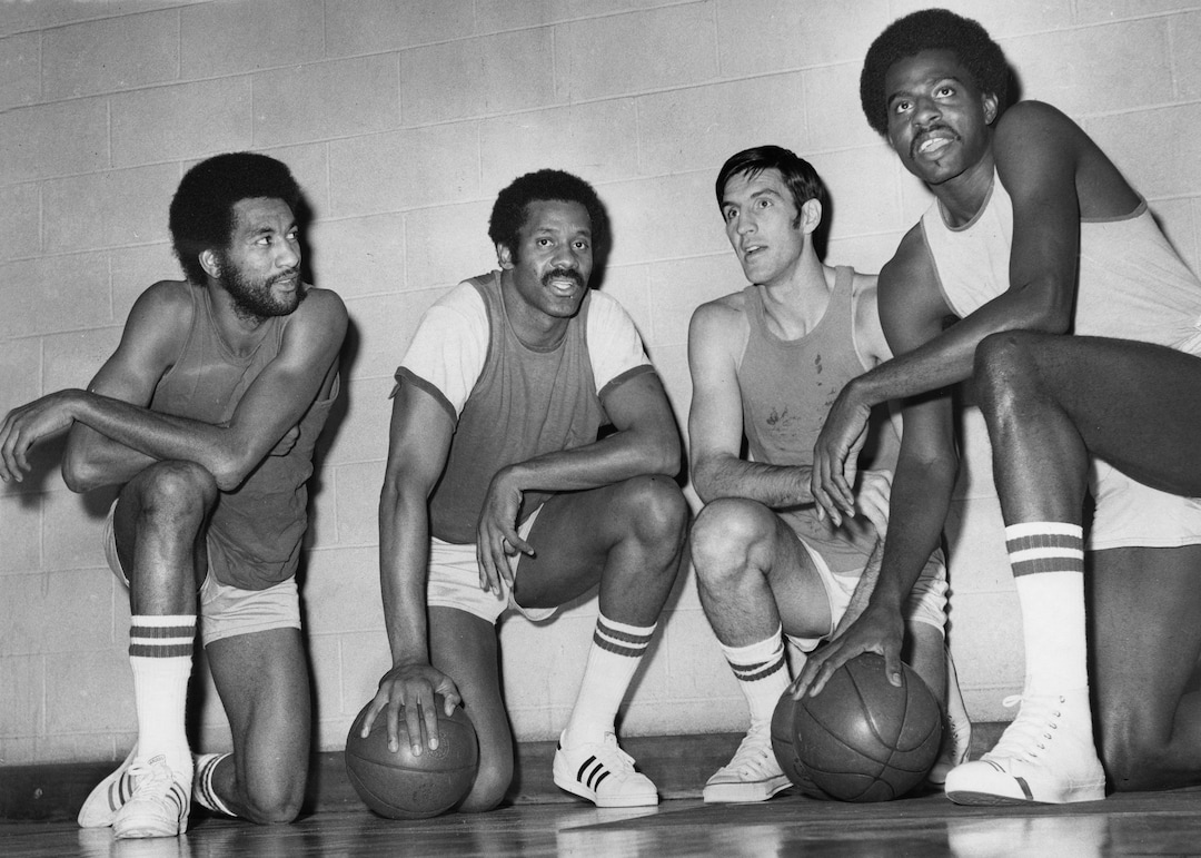 (Ed Feeney  |  Chicago Tribune Photo) The Bulls had their first winning seasons starting in 1970, when they posted four consecutive seasons with 50 or more wins. On those teams were Norman Van Lier, left, team captain Chet Walker, the original Bull, Jerry Sloan, and Bob Love, Nov. 1, 1973.
