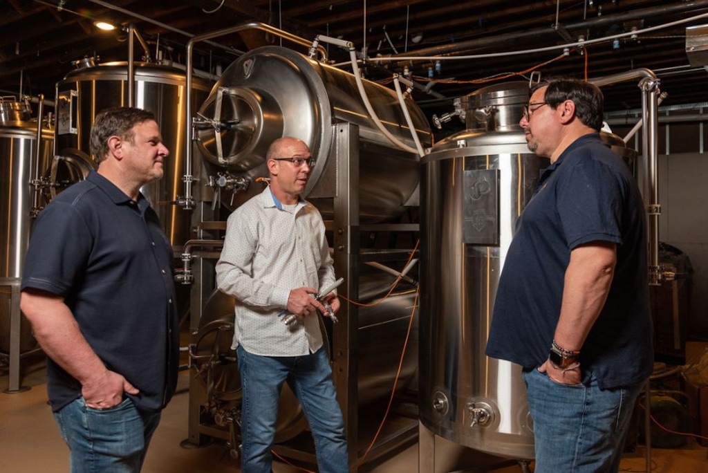 (Prodigy Brewing) The founders of Logan's Prodigy Brewing, from left: Jason Smith, Rob Paul and Matt Cliburn.
