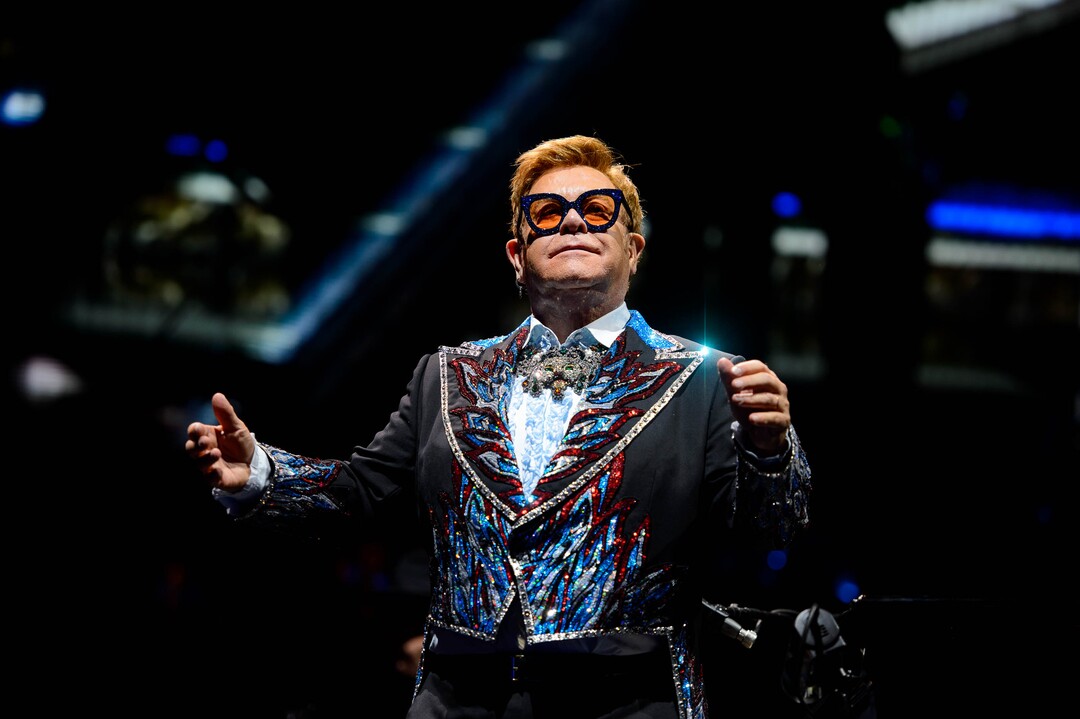 (Trent Nelson  |  The Salt Lake Tribune)  Elton John performs in Salt Lake City on Wednesday Sept. 4, 2019.