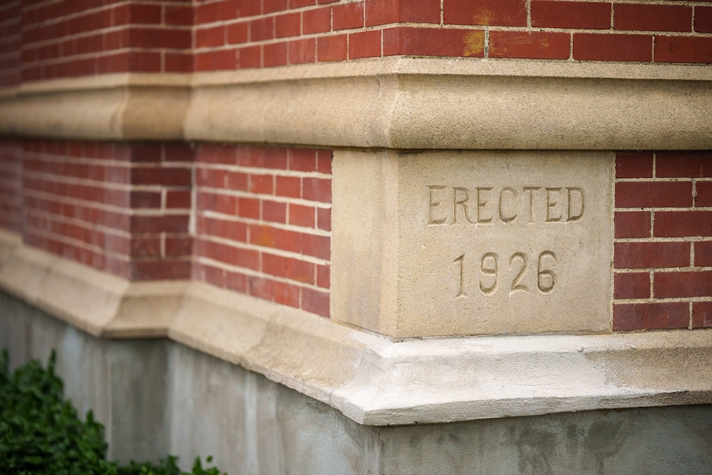 (Trent Nelson  |  The Salt Lake Tribune) The Wells Ward Latter-day Saint meetinghouse, shown in May 2023, is poised to be torn down.