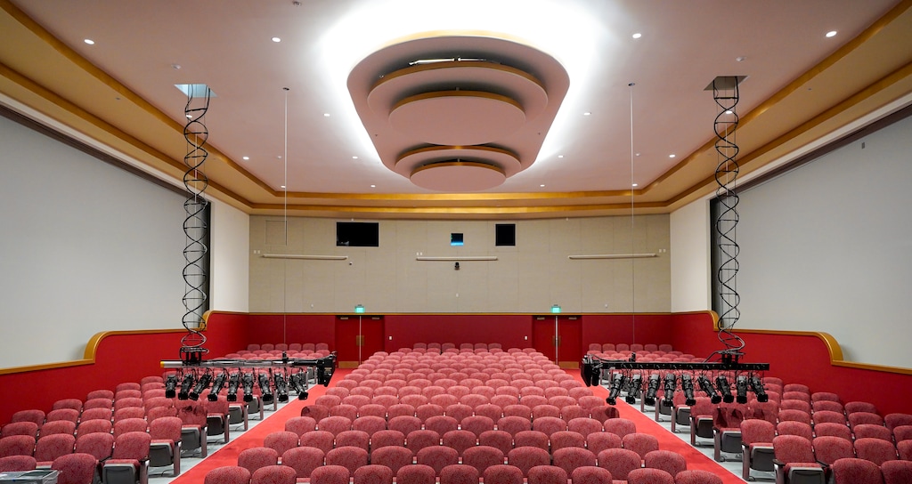 (Chris Samuels | The Salt Lake Tribune) The renovated Murray Theater in Murray, Monday, Sept. 15, 2025.