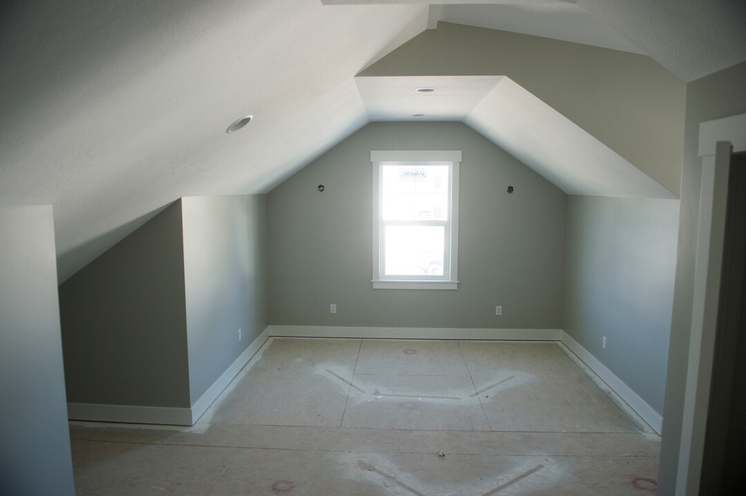 (Rick Egan  |  The Salt Lake Tribune)    upstairs bedroom, in a custom home in Riverton, Monday, Sept. 24, 2018.